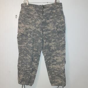 US Military Pants Mens Large Extra Short Digital Camo Army Trouser Ripstop